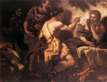 約翰 卡爾 洛斯 Jupiter And Mercury At Philemon And Baucis 約翰 卡爾 洛斯 Jupiter And Mercury At Philemon And Baucis